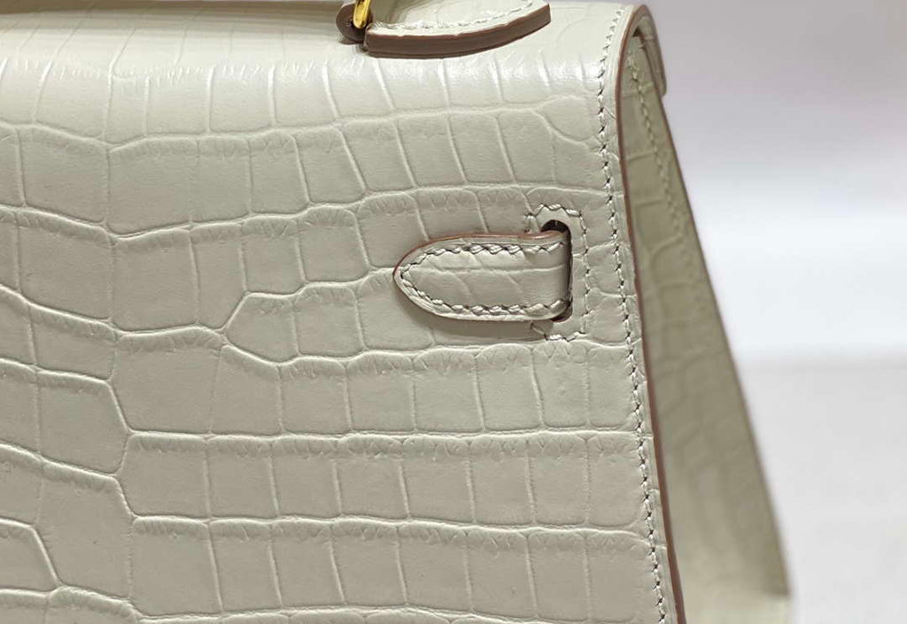 Hermes Mini Kelly 20 cm Crocodile Leather H92030
