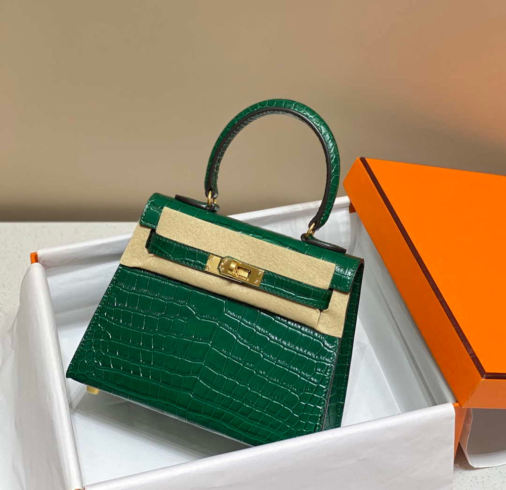 Hermes Mini Kelly 20 cm Crocodile Leather H92031