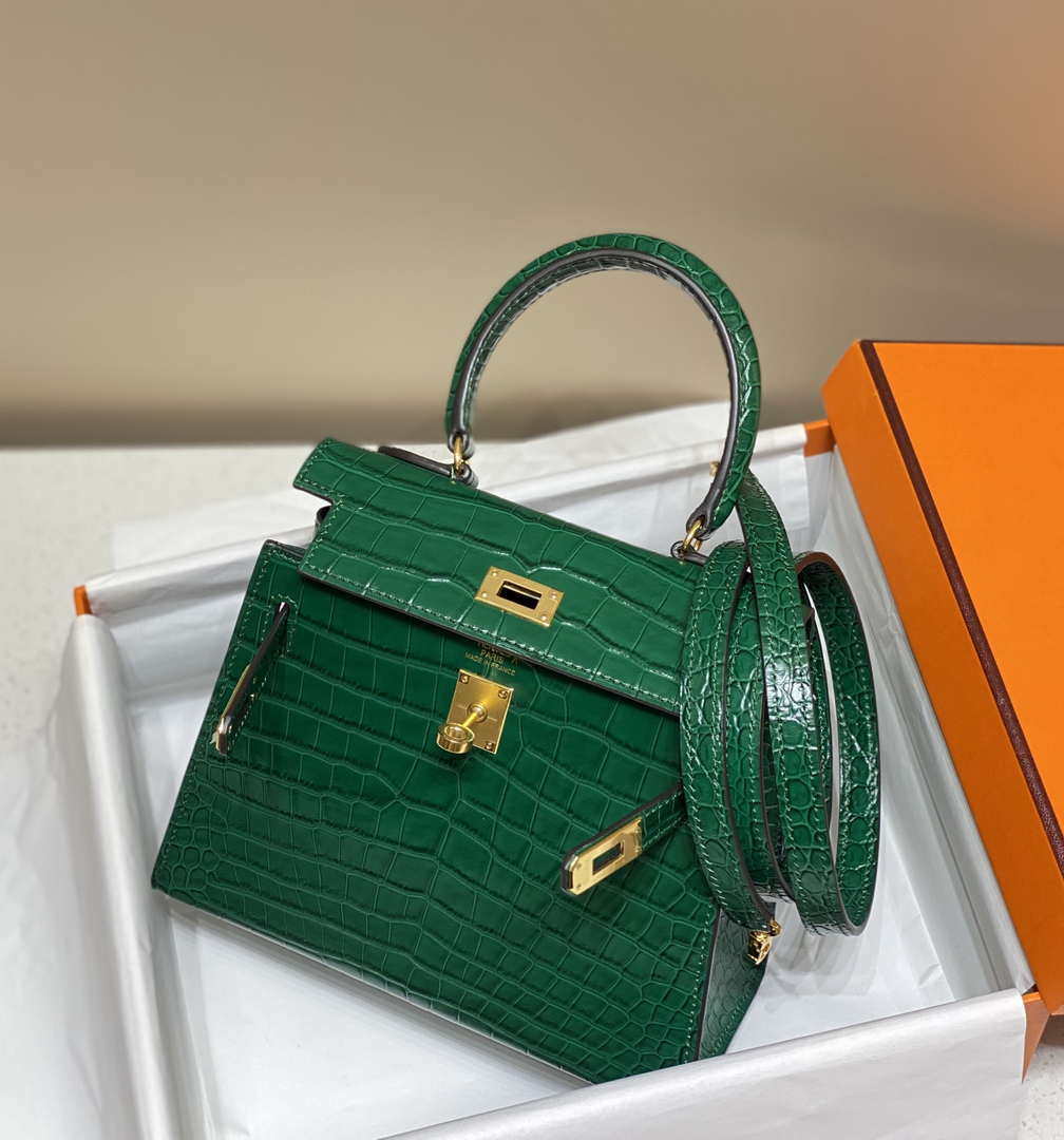 Hermes Mini Kelly 20 cm Crocodile Leather H92031