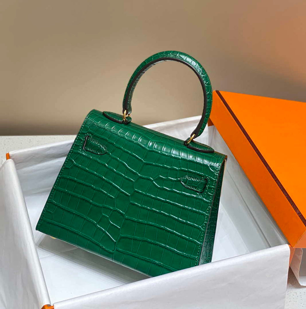 Hermes Mini Kelly 20 cm Crocodile Leather H92031
