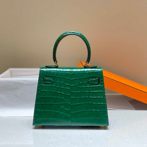 Hermes Mini Kelly 20 cm Crocodile Leather H92031 - Default Title - View 5