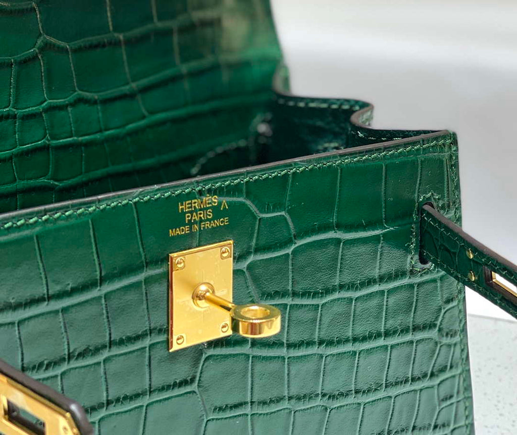Hermes Mini Kelly 20 cm Crocodile Leather H92031