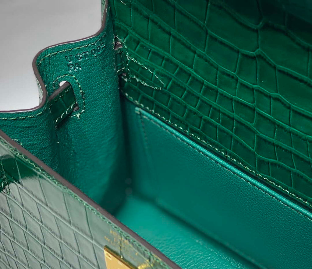Hermes Mini Kelly 20 cm Crocodile Leather H92031