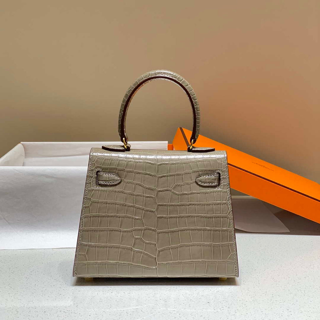 Hermes Mini Kelly 20 cm Crocodile Leather H92032