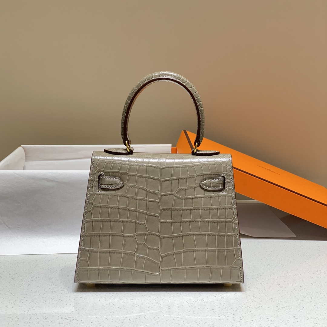 Hermes Mini Kelly 20 cm Crocodile Leather H92032
