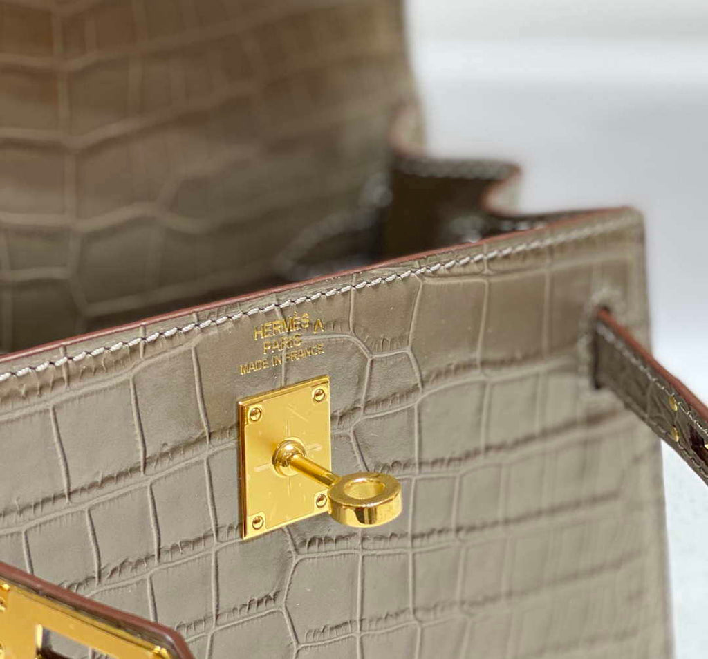 Hermes Mini Kelly 20 cm Crocodile Leather H92032