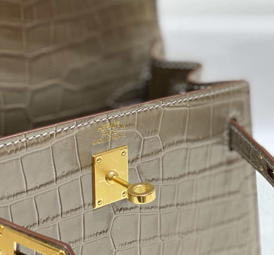 Hermes Mini Kelly 20 cm Crocodile Leather H92032