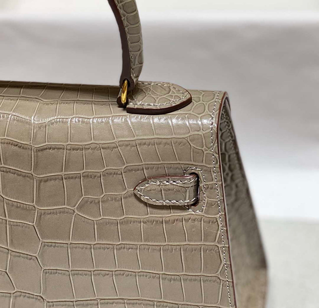 Hermes Mini Kelly 20 cm Crocodile Leather H92032