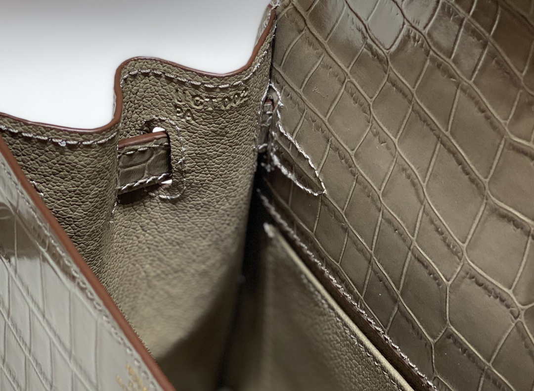 Hermes Mini Kelly 20 cm Crocodile Leather H92032