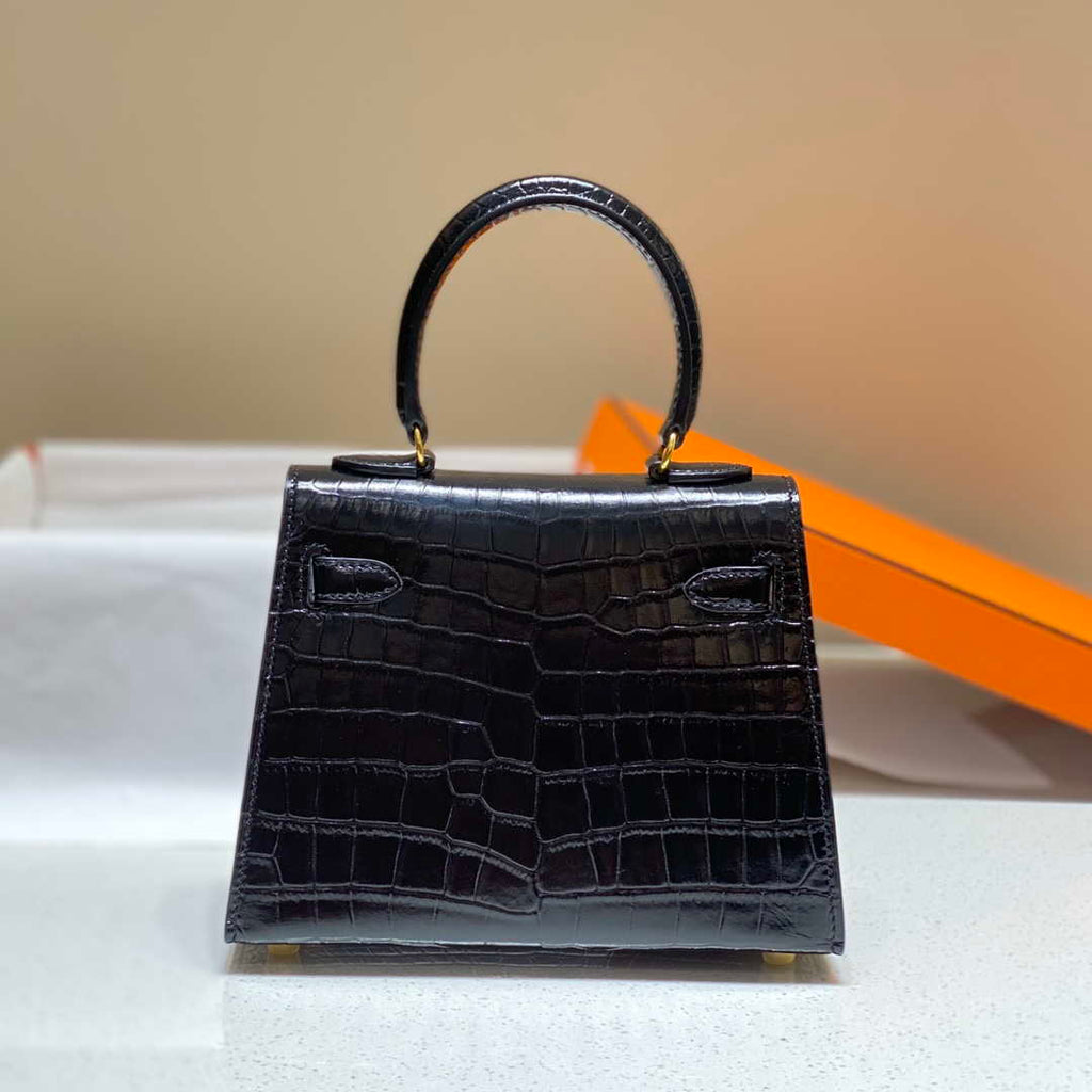 Hermes Mini Kelly 20 cm Crocodile Leather H92033