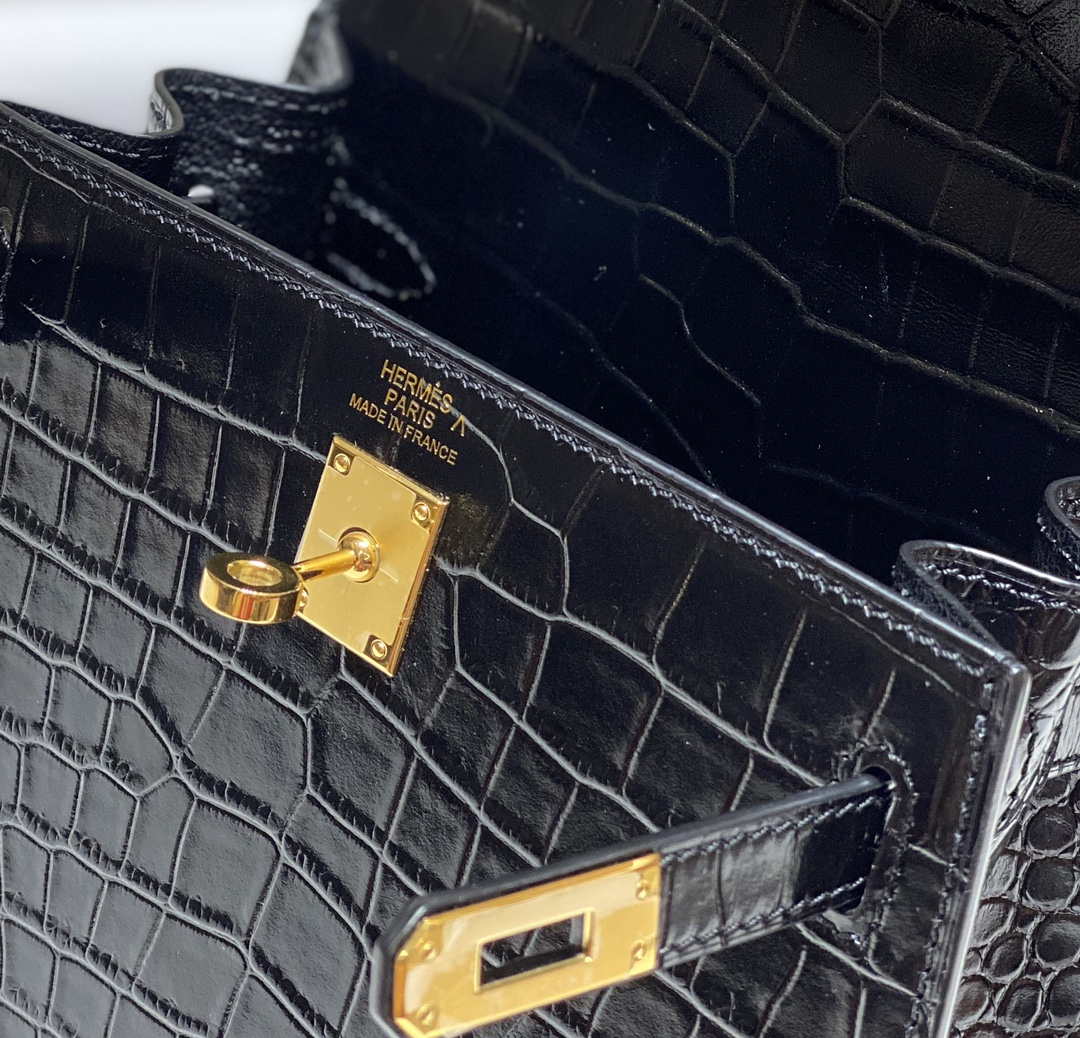 Hermes Mini Kelly 20 cm Crocodile Leather H92033