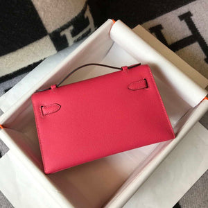 Hermes Mini Kelly Pouchette H230225 Epsom Leather Elipstick powder - Default Title - View 2