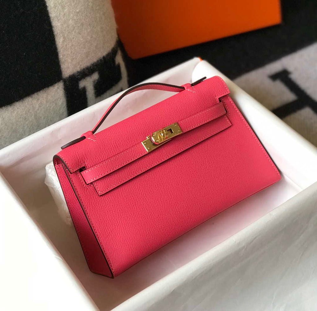 Hermes Mini Kelly Pouchette H230225 Epsom Leather Elipstick powder