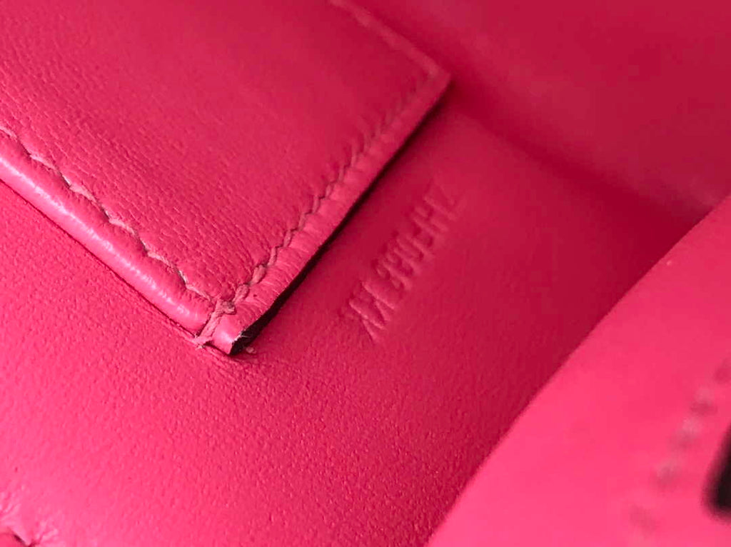 Hermes Mini Kelly Pouchette Swift Leather clutch bag Gold H230250