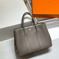 Hermes Light Dark Clemence Garden Party 30cm Bag H239046 - Default Title - View 1
