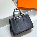 Hermes Blacck Clemence Garden Party 30cm Bag H239047 - Default Title - View 1