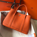 Hermes Orange Togo Medium Garden Party 36cm Bag H239058 - Default Title - View 1