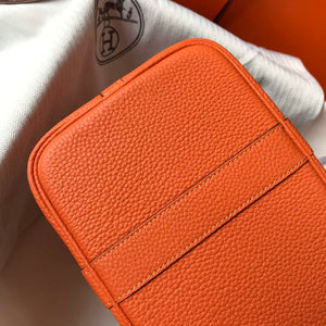 Hermes Orange Togo Medium Garden Party 36cm Bag H239058 - Default Title - View 5