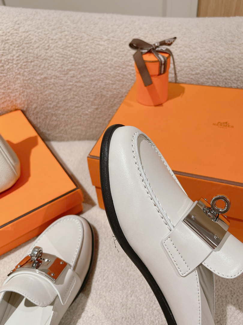 Hermes OZ Mule H212296Zv02340 Shoes H990012 - Euro 35=US 4 - View 7