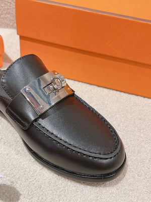 Hermes OZ Mule H212296Zv02340 Shoes H990013 - Euro 35=US 4 - View 6