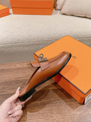 Hermes OZ Mule H212296Zv02340 Shoes H990014 - Euro 35=US 4 - View 4