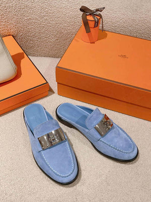 Hermes OZ Mule H212296Zv02340 Shoes H990015 - Euro 35=US 4 - View 1