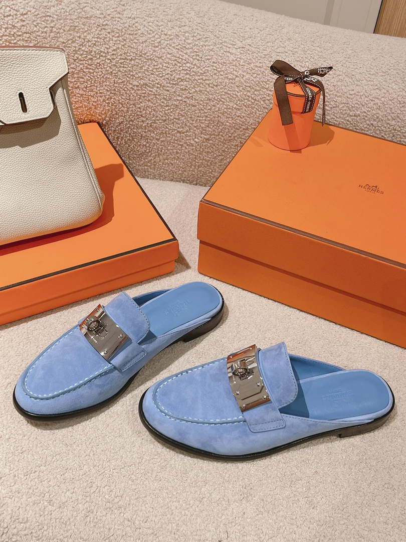 Hermes OZ Mule H212296Zv02340 Shoes H990015 - Euro 35=US 4 - View 2