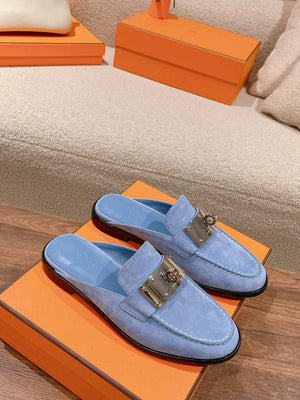 Hermes OZ Mule H212296Zv02340 Shoes H990015 - Euro 35=US 4 - View 4
