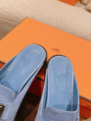 Hermes OZ Mule H212296Zv02340 Shoes H990015 - Euro 35=US 4 - View 6