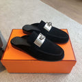 Hermes OZ Mule H212296Zv02340 Shoes H990017 - Euro 35=US 4 - View 1