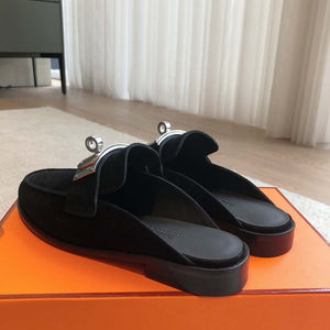 Hermes OZ Mule H212296Zv02340 Shoes H990017 - Euro 35=US 4 - View 6