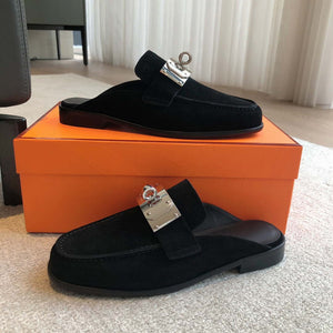 Hermes OZ Mule H212296Zv02340 Shoes H990017 - Euro 35=US 4 - View 8