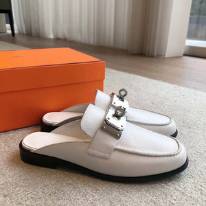Hermes OZ Mule H212296Zv02340 Shoes H990019 - Euro 35=US 4 - View 3