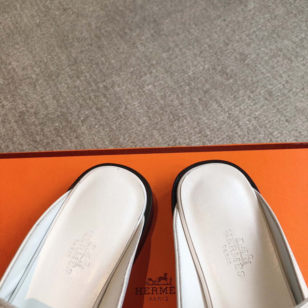Hermes OZ Mule H212296Zv02340 Shoes H990019 - Euro 35=US 4 - View 5
