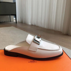 Hermes OZ Mule H212296Zv02340 Shoes H990019 - Euro 35=US 4 - View 7