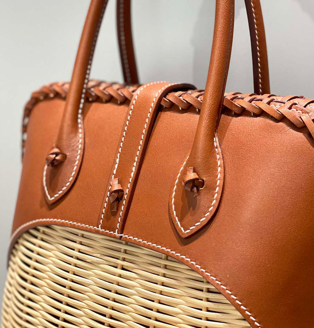 Hermes Picnic Bolide Barenia Palladium Hardware H21809