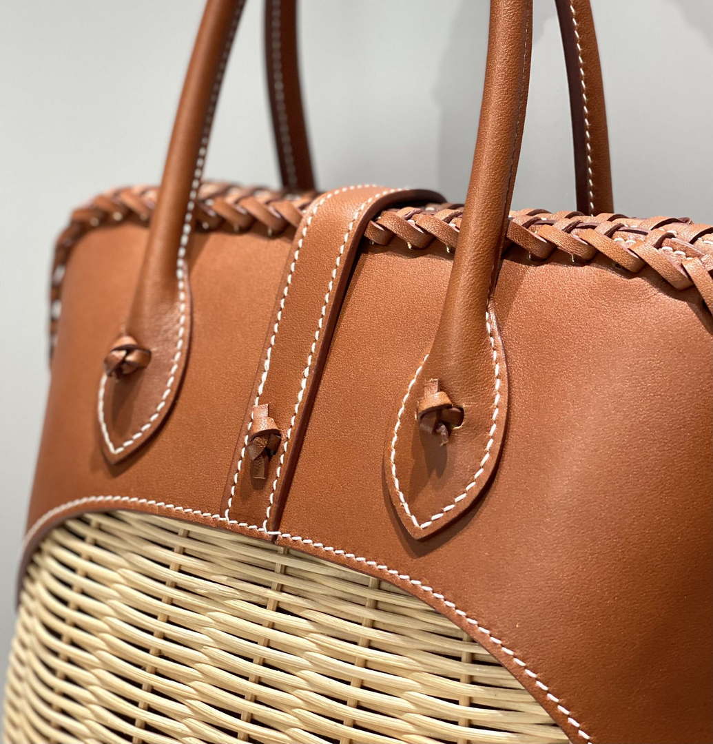 Hermes Picnic Bolide Barenia Palladium Hardware H21809 - Default Title - View 5