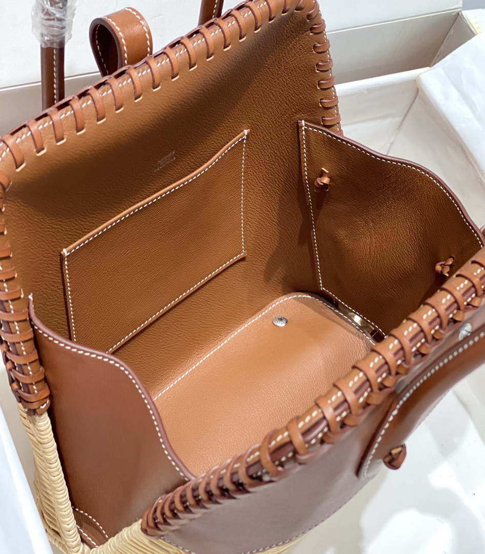 Hermes Picnic Bolide Barenia Palladium Hardware H21809 - Default Title - View 8