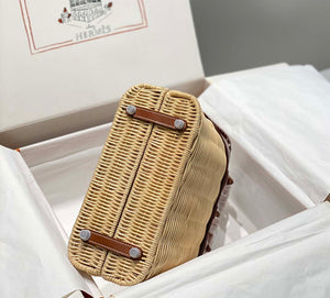 Hermes Picnic Bolide Barenia Palladium Hardware H21809 - Default Title - View 9