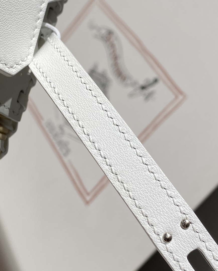 Hermes Picnic Sellier Birkin 25 Barenia Palladium Hardware H21800