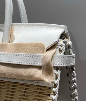 Hermes Picnic Sellier Birkin 25 Barenia Palladium Hardware H21800 - Default Title - View 8