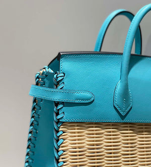 Hermes Picnic Sellier Birkin 25 Barenia Palladium Hardware H21801 - Default Title - View 6