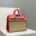 Hermes Picnic Sellier Birkin 25 Barenia Palladium Hardware H21802