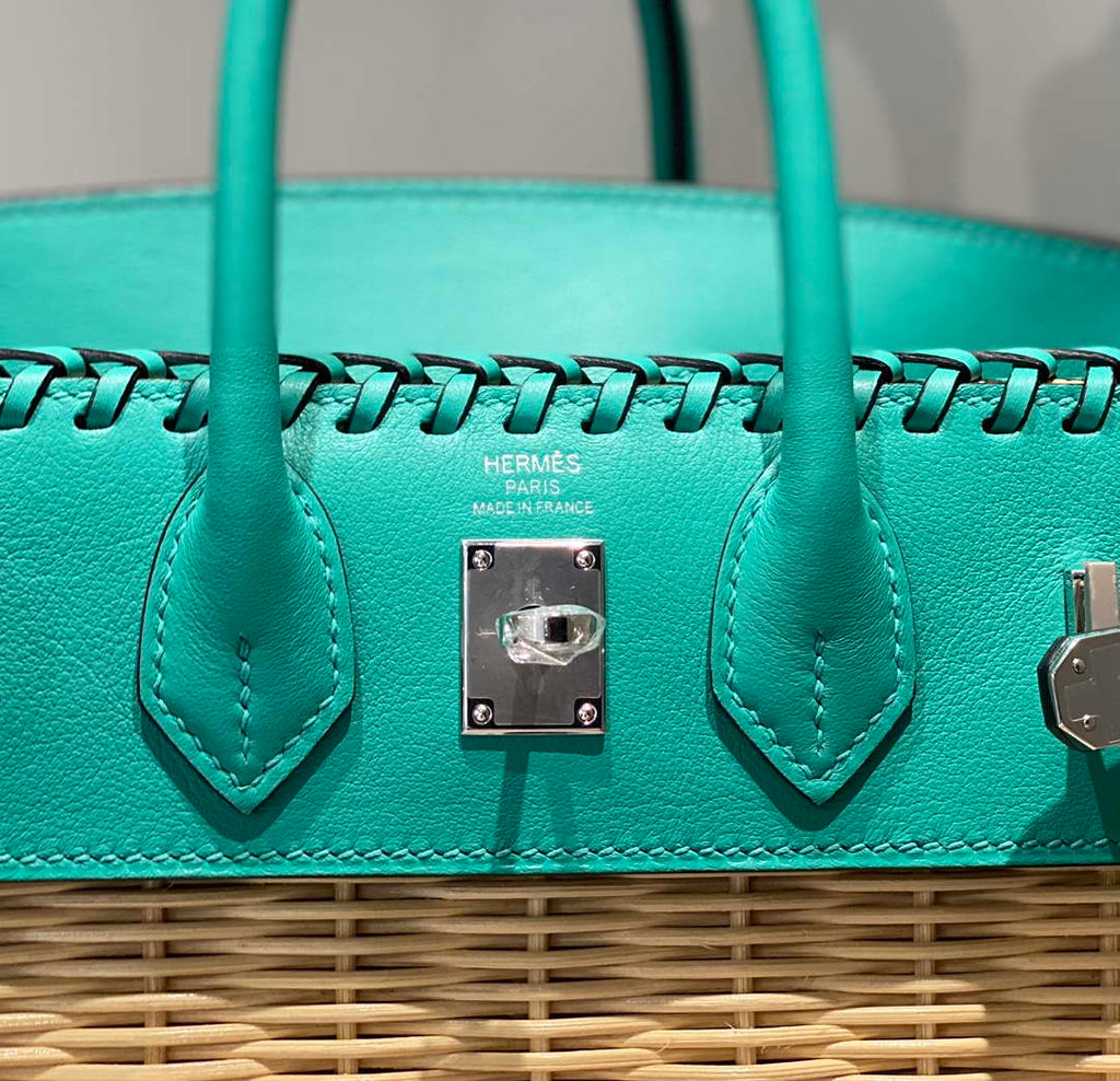 Hermes Picnic Sellier Birkin 25 Barenia Palladium Hardware H21803