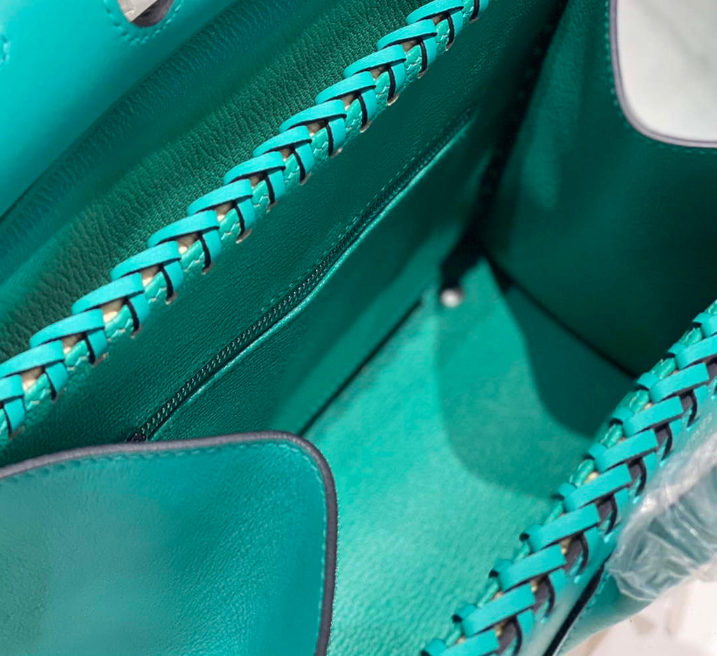 Hermes Picnic Sellier Birkin 25 Barenia Palladium Hardware H21803
