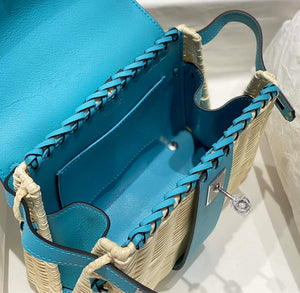 Hermes Picnic Sellier Kelly 22 Barenia Palladium Hardware H21805 - Default Title - View 5