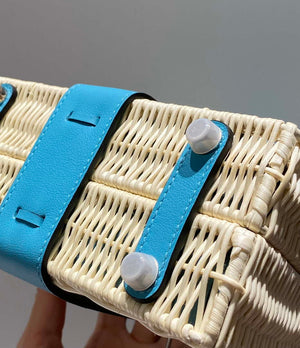 Hermes Picnic Sellier Kelly 22 Barenia Palladium Hardware H21805 - Default Title - View 9