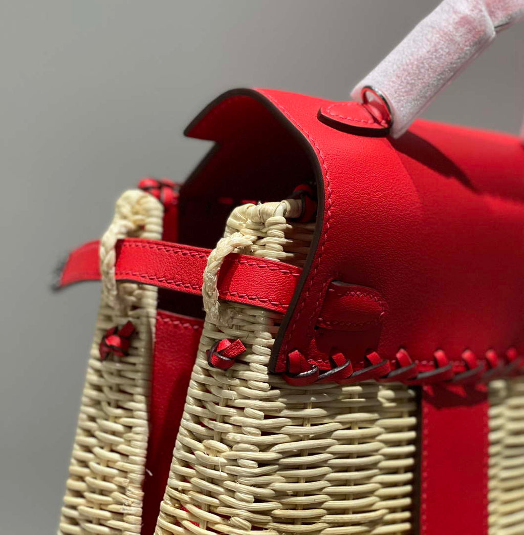 Hermes Picnic Sellier Kelly 22 Barenia Palladium Hardware H21807