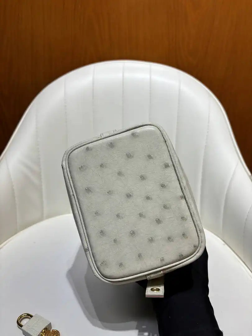 Hermes Picotin Ostrich Bag Lock 14cm 18cm H330300