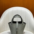 Hermes Picotin Ostrich Bag Lock 14cm 18cm H330301